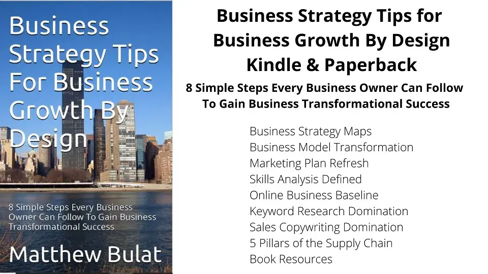 Business Strategy Tips for Business Growth by Design - Book